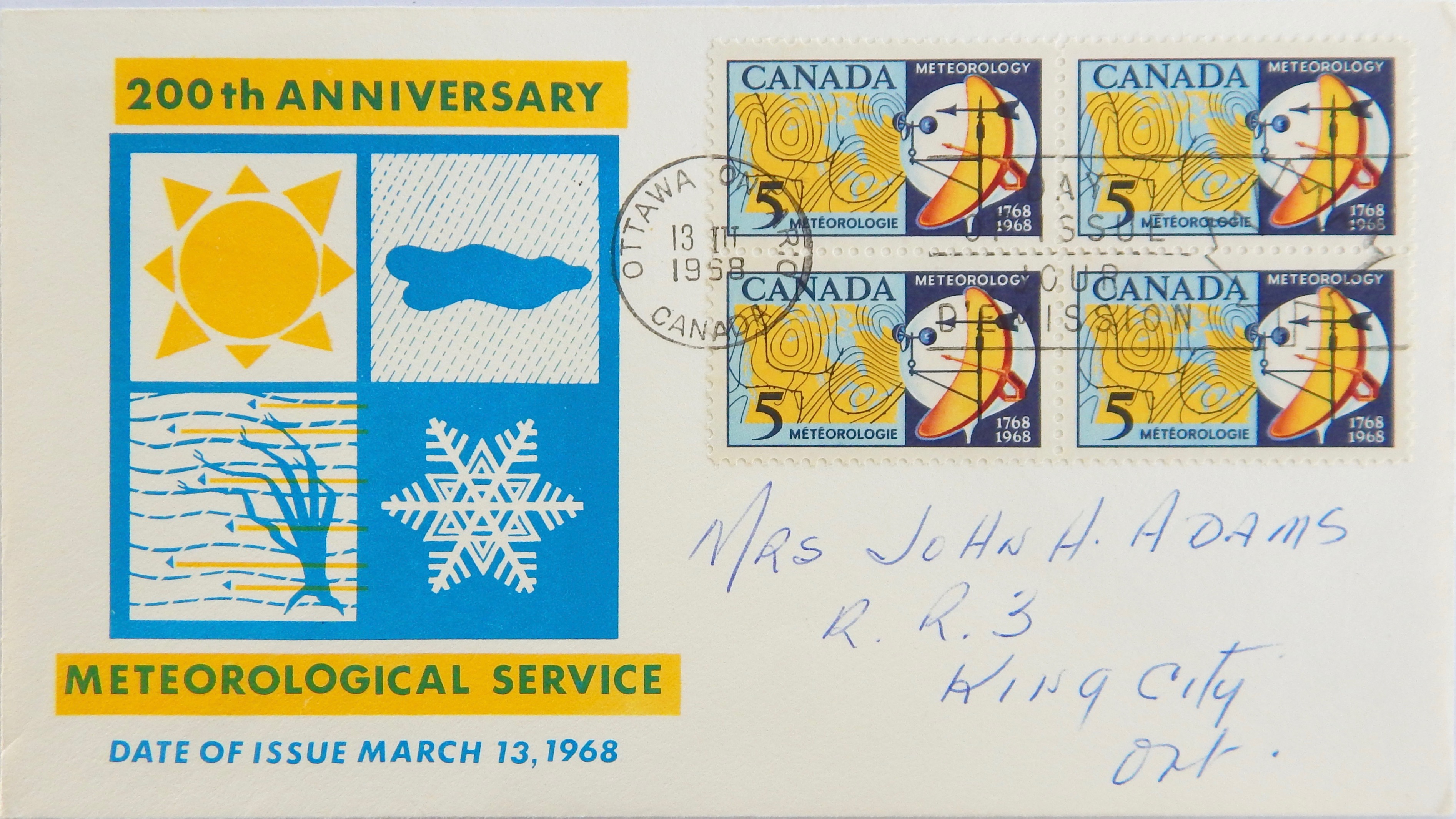 Postal Covers Radiosonde Museum of North America